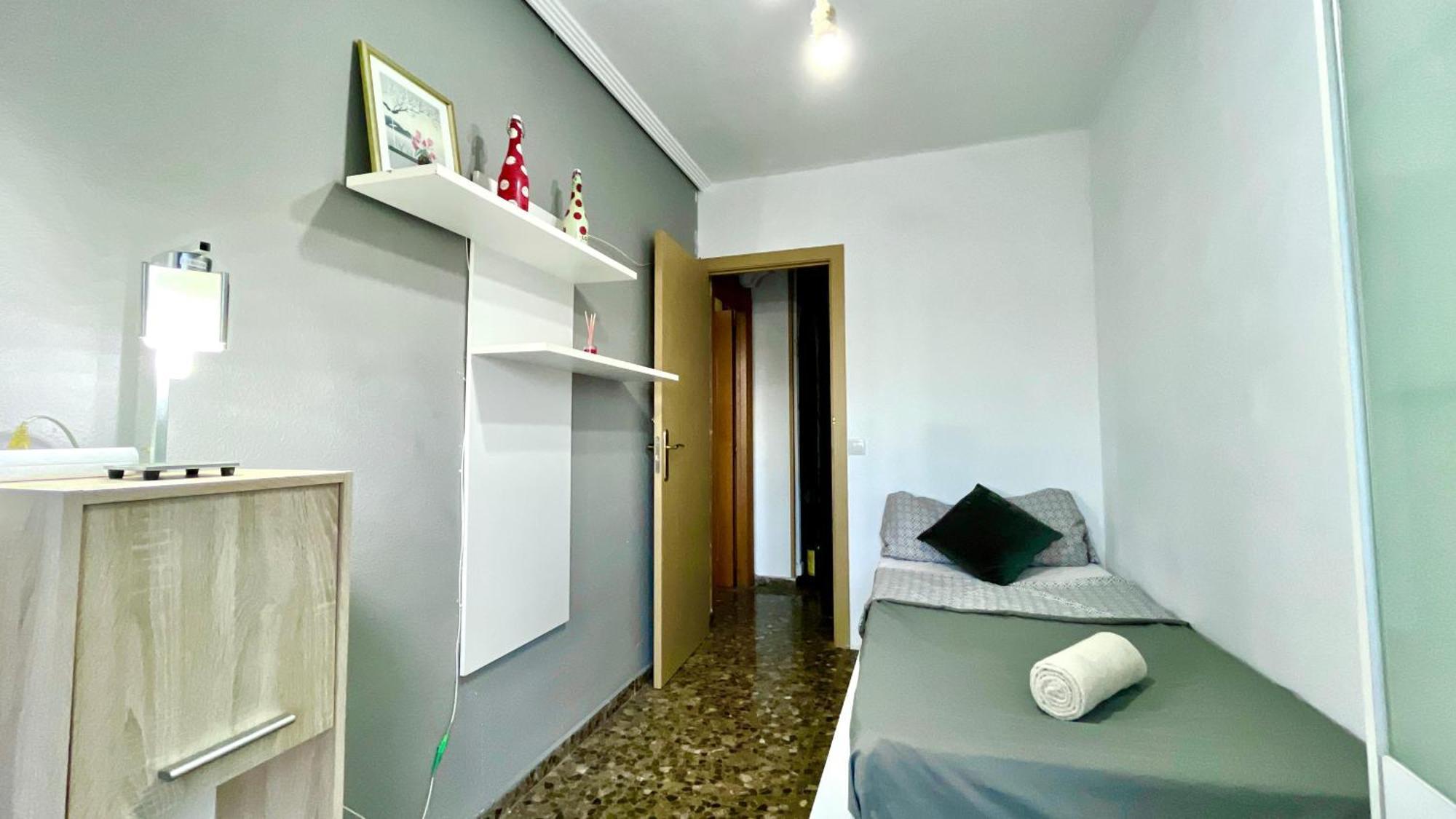 Ferienwohnung Apartamento Compartido Con Vista Al Puerto Valencia Exterior foto